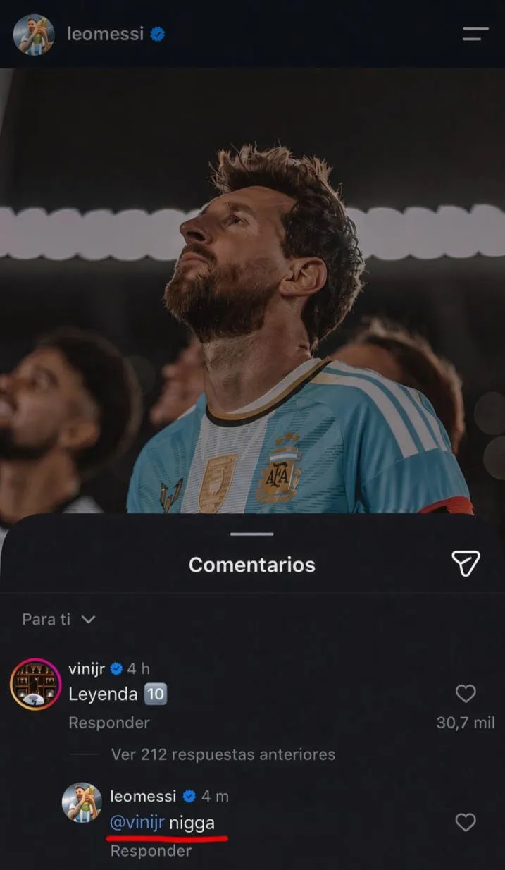 Месси жёстко ответил Вини 💀