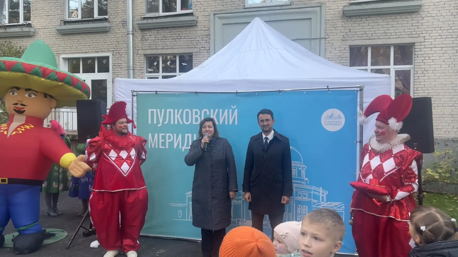 В Московском районе открылась обновлённая детская площадка