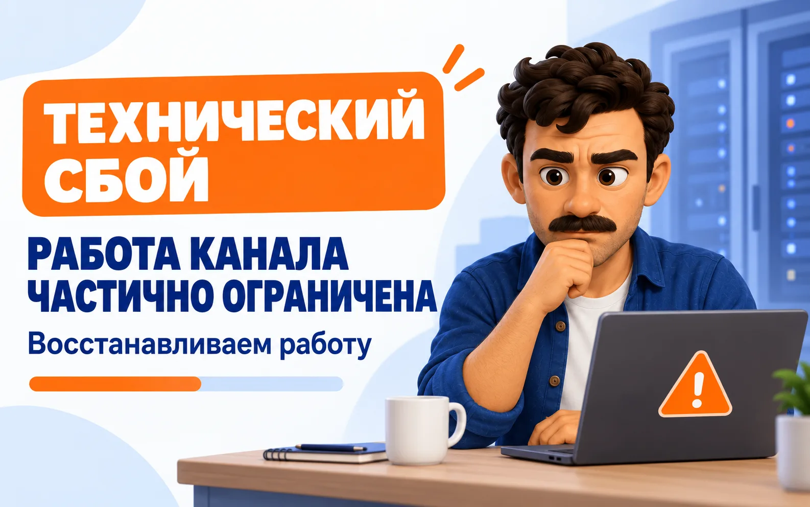 ⚠️ Друзья, временные технические сложности.