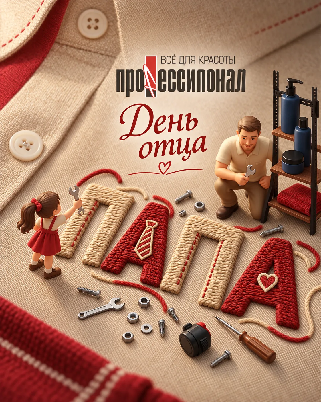 В это воскресенье — День отца ❤️
