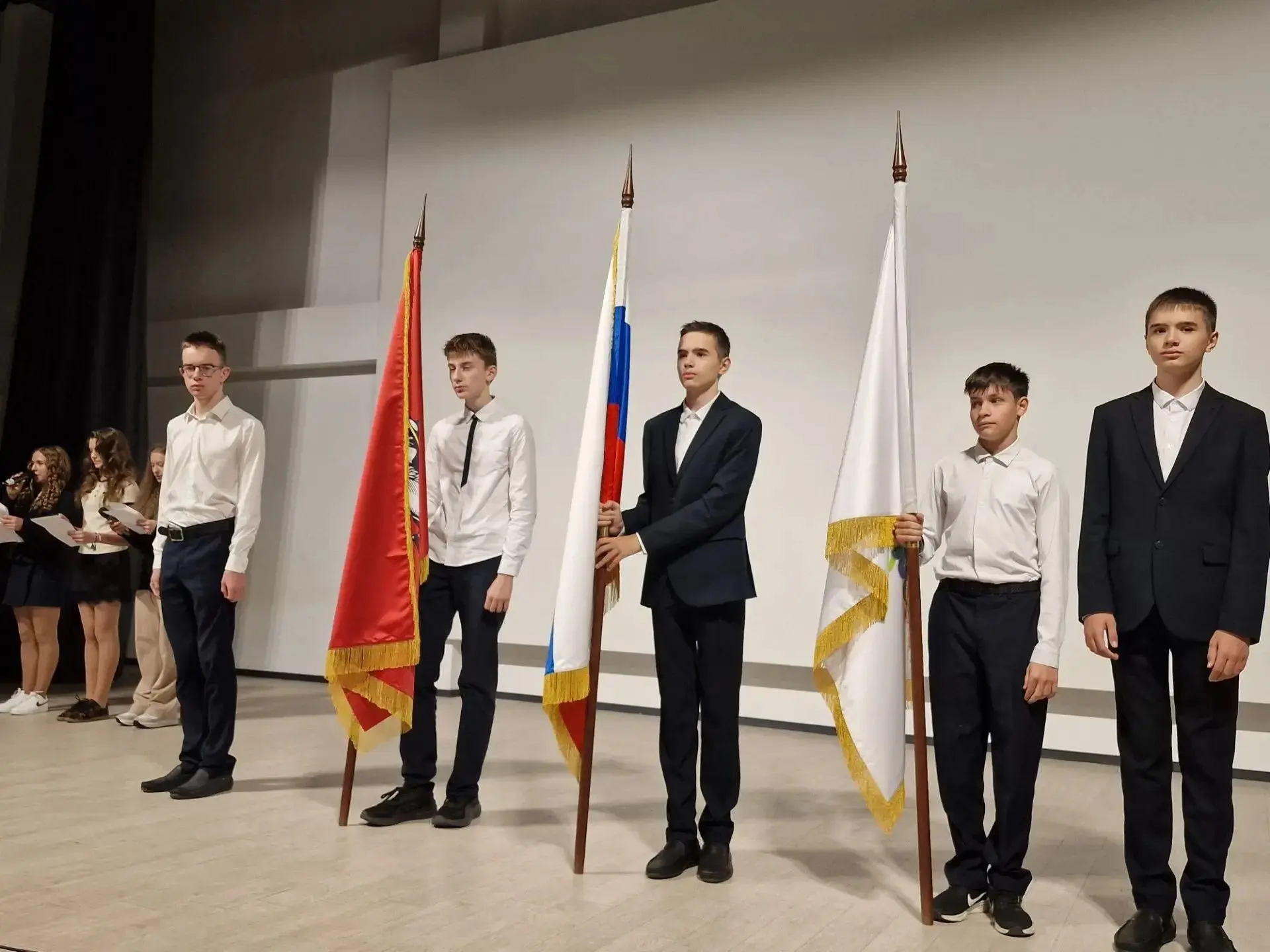 🇷🇺 Церемония поднятия флага
