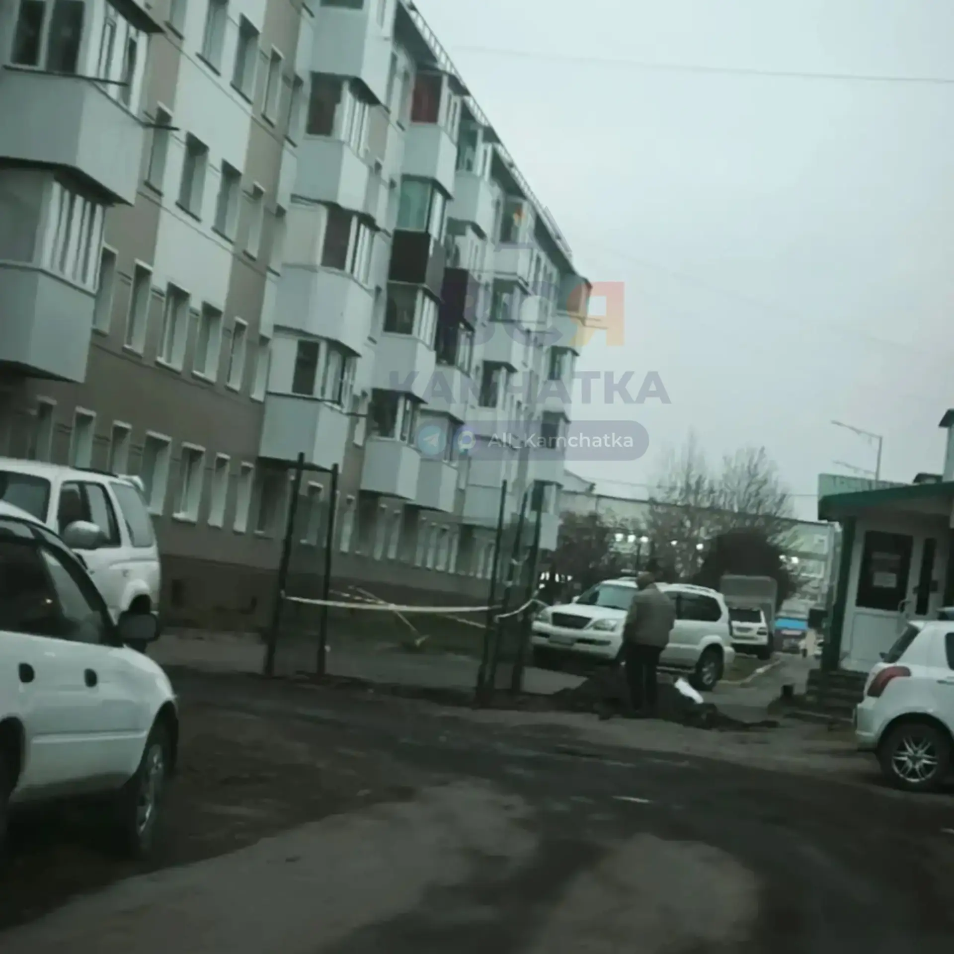 После публикации в Петропавловске резко начали ремонтировать дорожный участок