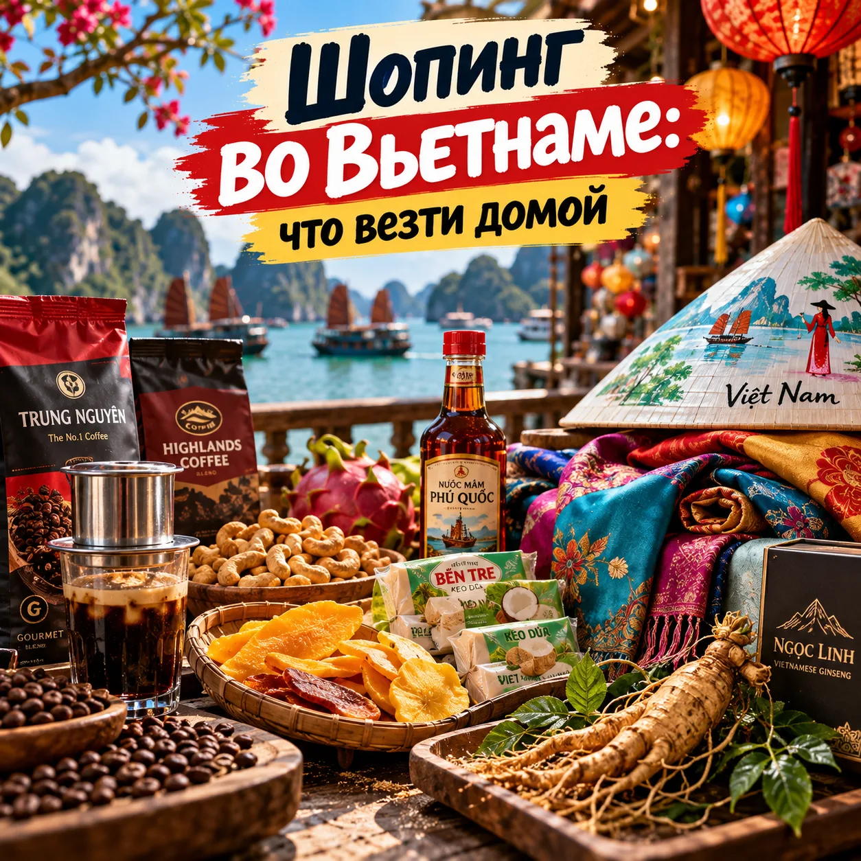 🛍️ Шопинг во Вьетнаме: что везти домой