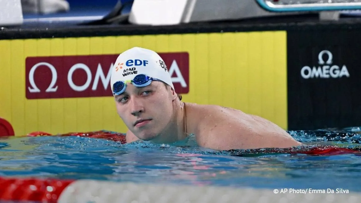 🏊 Петербуржец установил мировой рекорд на 50 метров баттерфляем.