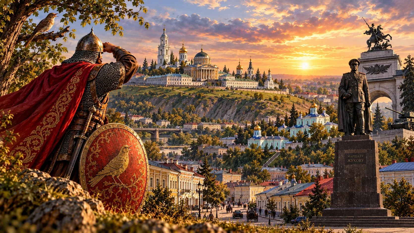 Курск: город, где легенды оживают