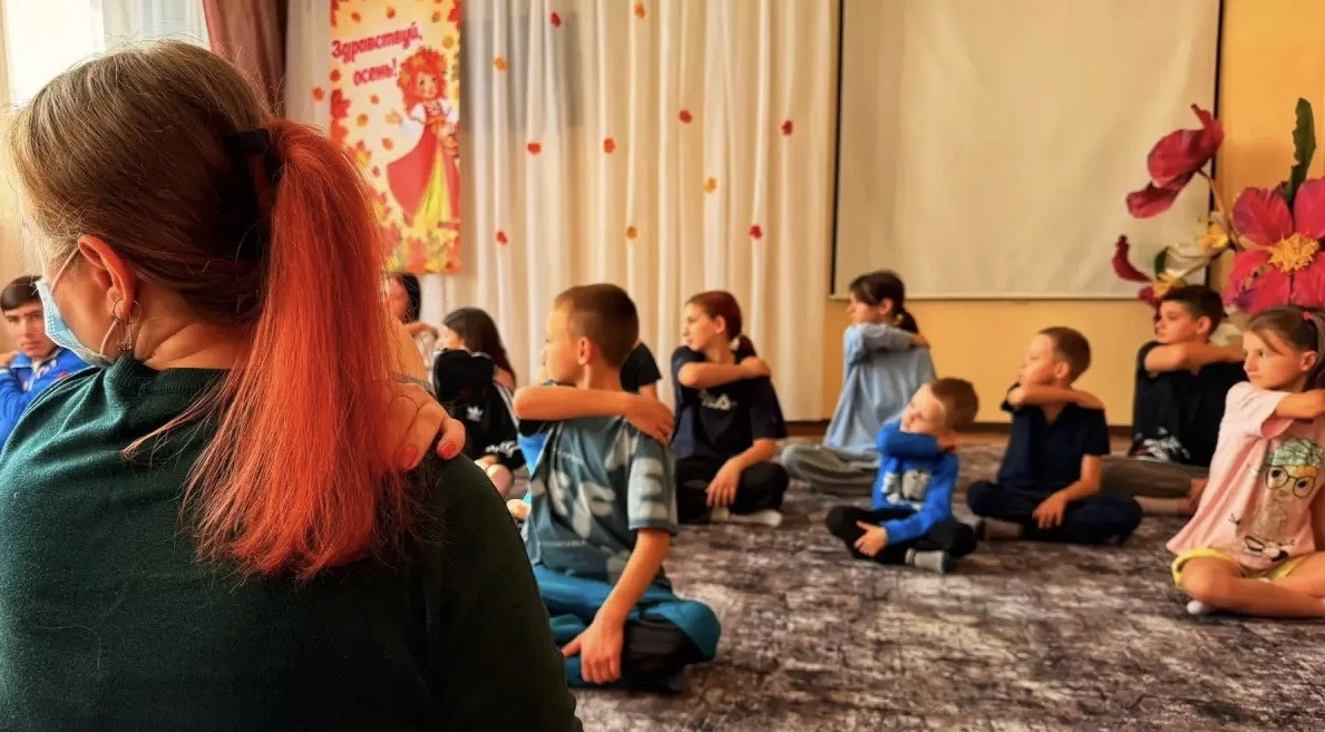 🧘‍♀️🕊️ У наших ребят прошло спокойное и глубокое практическое занятие «Амито Фо», нап...