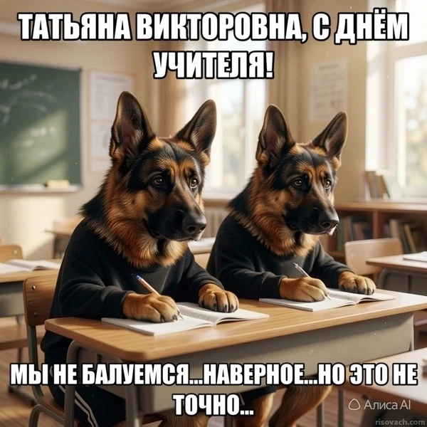 Поздравляем нашу Татьяну с её профессиональным праздником, с Днем Учителя! Терпения вам...
