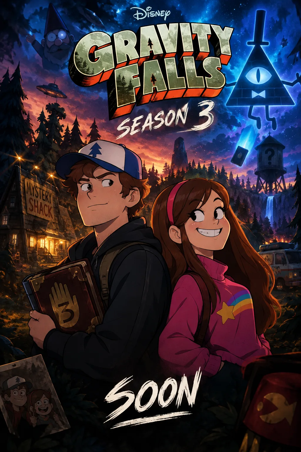 На вчерашней конференции в штате Орегон в США 🇺🇸 главный создатель Gravity Falls Алек...
