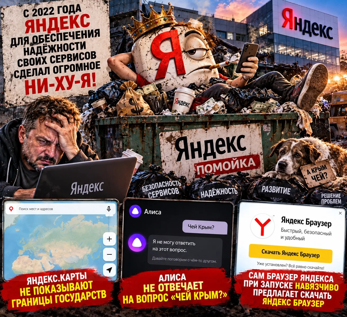 Мысли вслух общественного деятеля Андрея Медведева: к ударам по ЦОД Яндекса