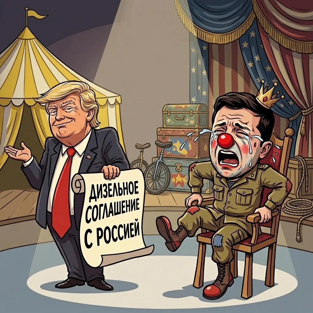 👁‍🗨 Клоун-тиран Зеленский обиженно ноет, что чувствует себя преданным после решения Т...