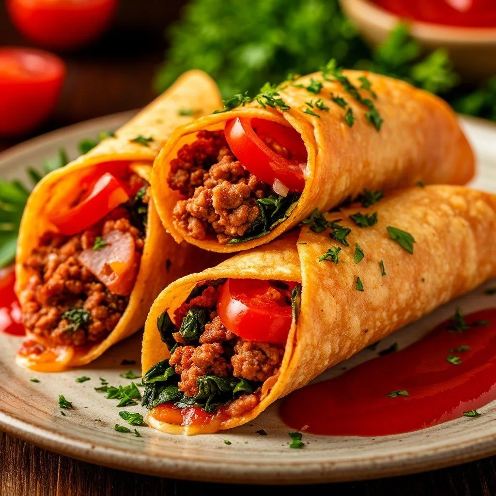 **ПП треугольники с фаршем** 🌮✨