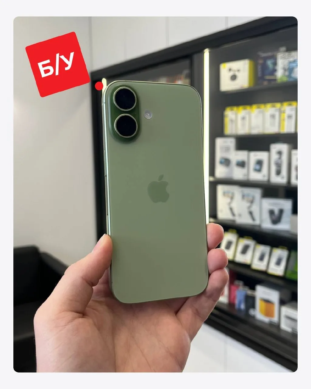iPhone 17 256 ГБ, зелёный - 69.990₽