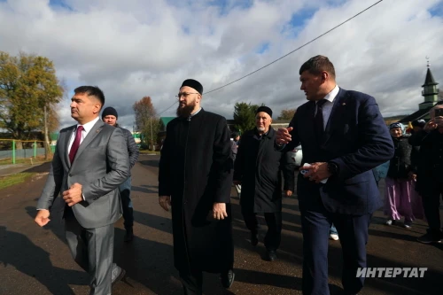 Кукмара районы Әсән-Елга авылында 1742 елда төзелгән мәчетне реставрациялиләр.