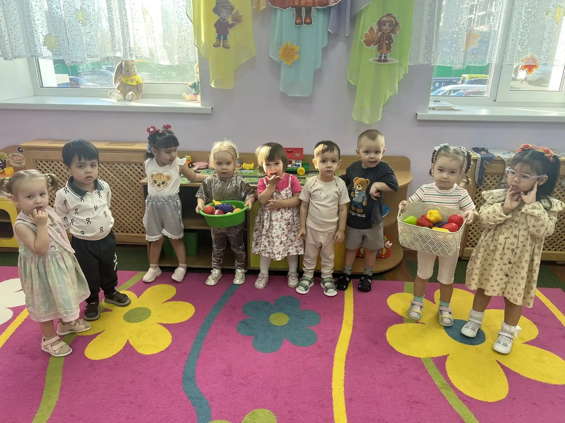 В рамках тематической недели «Овощи,фрукты и ягоды» 🥬🍋🍓 воспитанники младшей группы ...