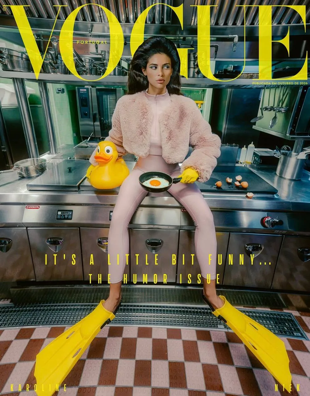 У Португальского Vogue как всегда, самые красночные обложки. В какой-то момент его негл...