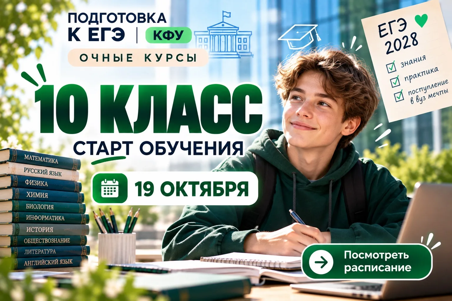 🎓 10 класс — самое время начать подготовку к ЕГЭ!