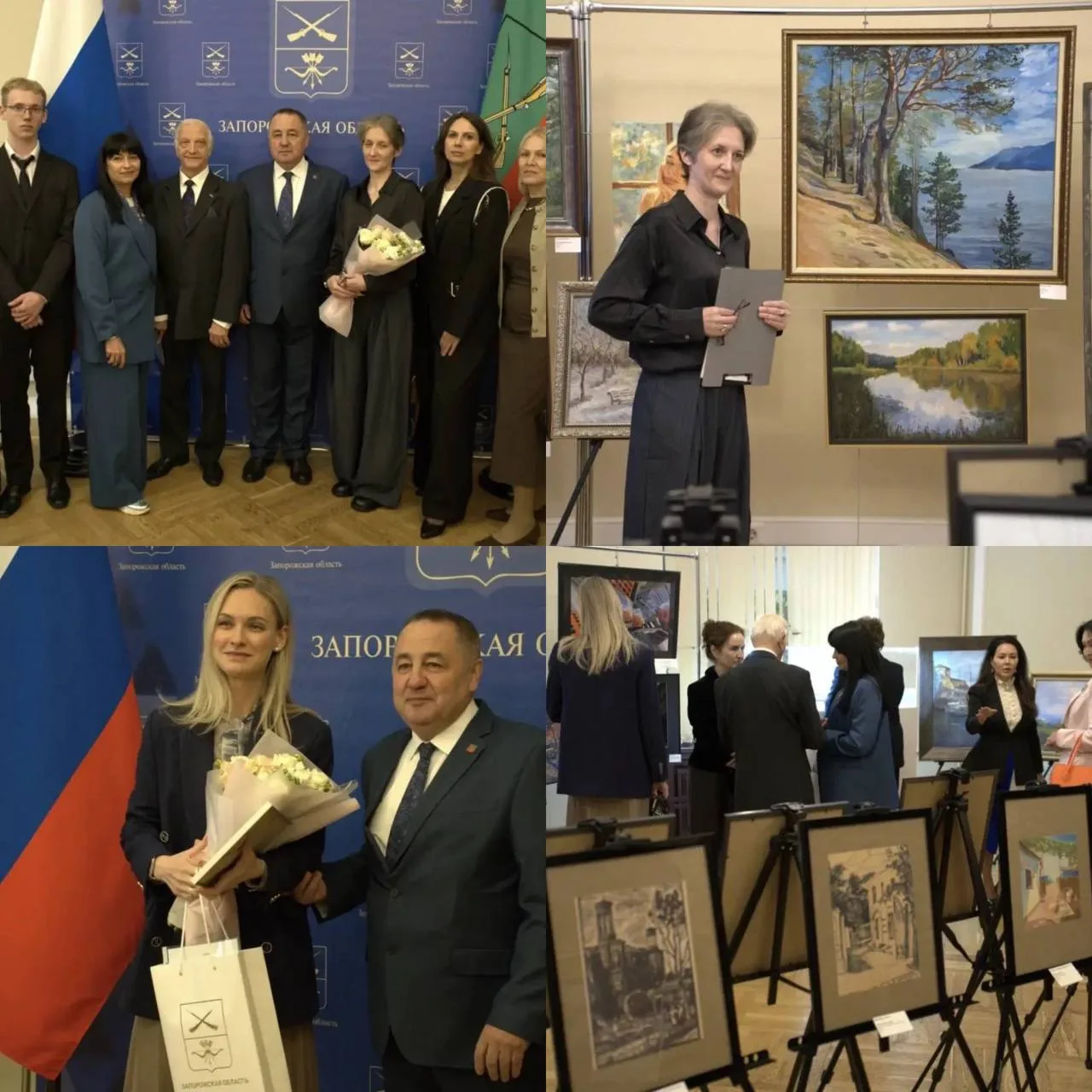 В Представительстве открылась выставка «Природа. Человек. Архитектура»