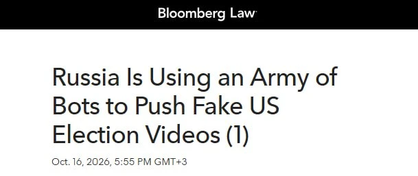 ‼️🇷🇺🇺🇸 Россию обвинили в масштабной кампании против демократов к выборам в США: фей...