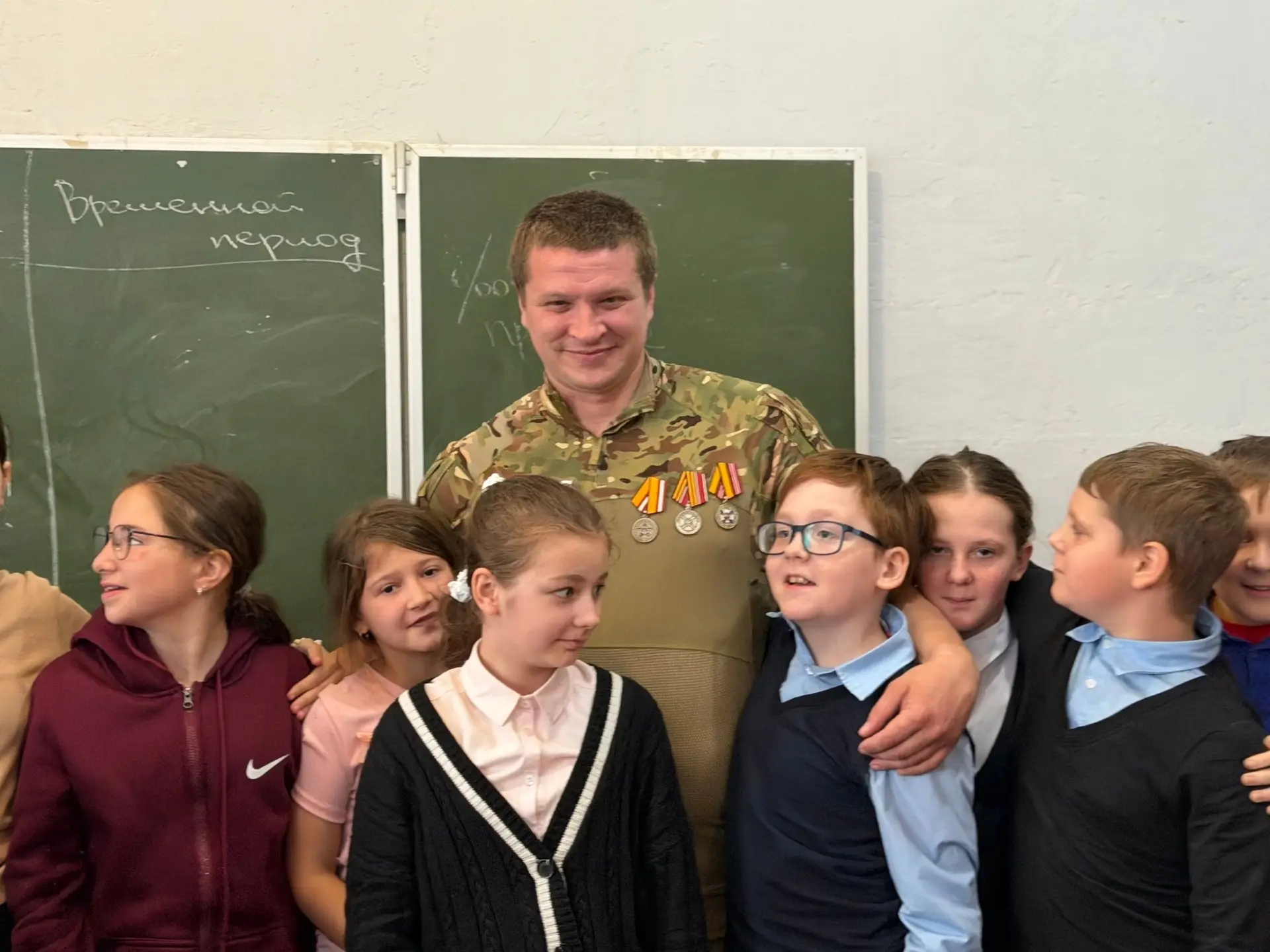 ❤️ Урок мужества в школе № 12 имени Героя Советского Союза Евгения Кузнецова — встреча,...