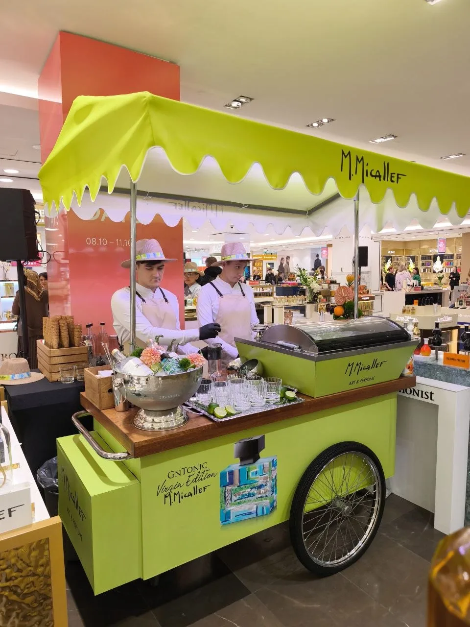 В рамках Beauty Days в ЦУМ презентовали весенне-летнюю новинку M.Micallef - старый знак...