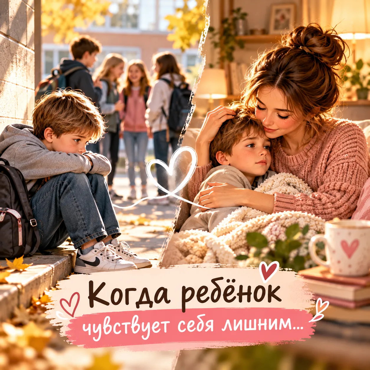 ❤️ «МАМА, СО МНОЙ НИКТО НЕ ХОЧЕТ ДРУЖИТЬ…»