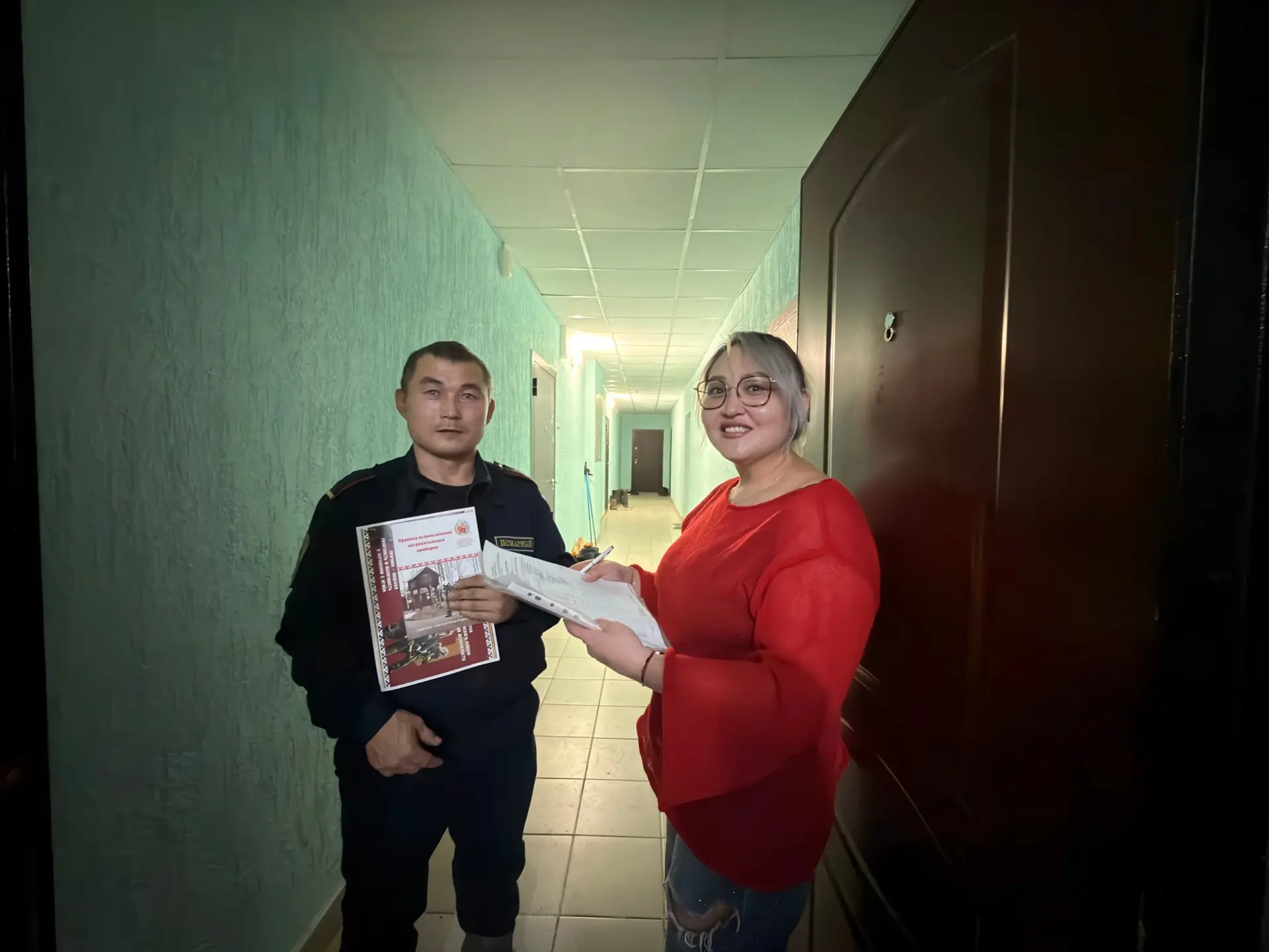 В районе продолжаются противопожарные рейды