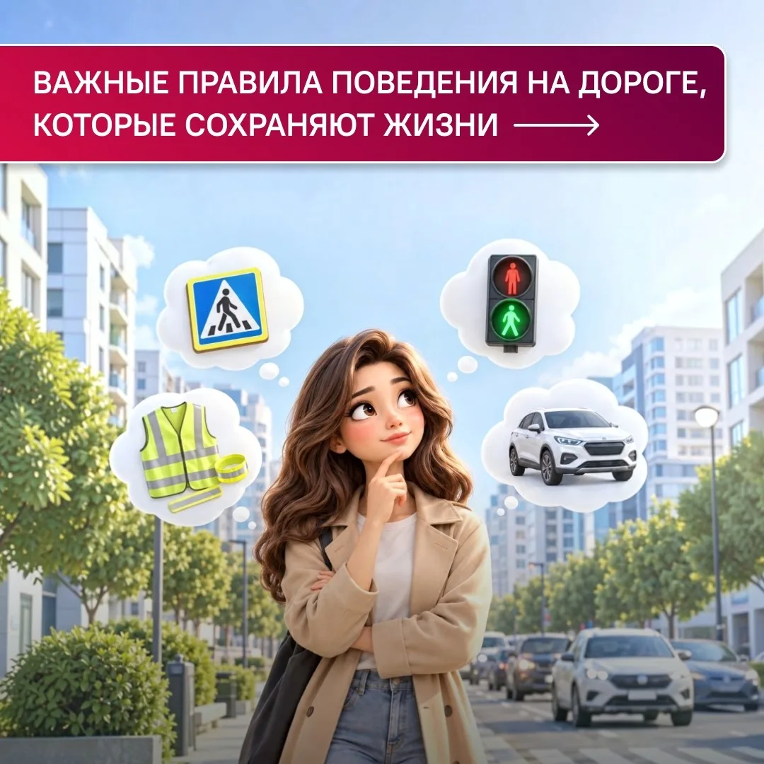 ⚠️Безопасность на дороге – забота каждого!