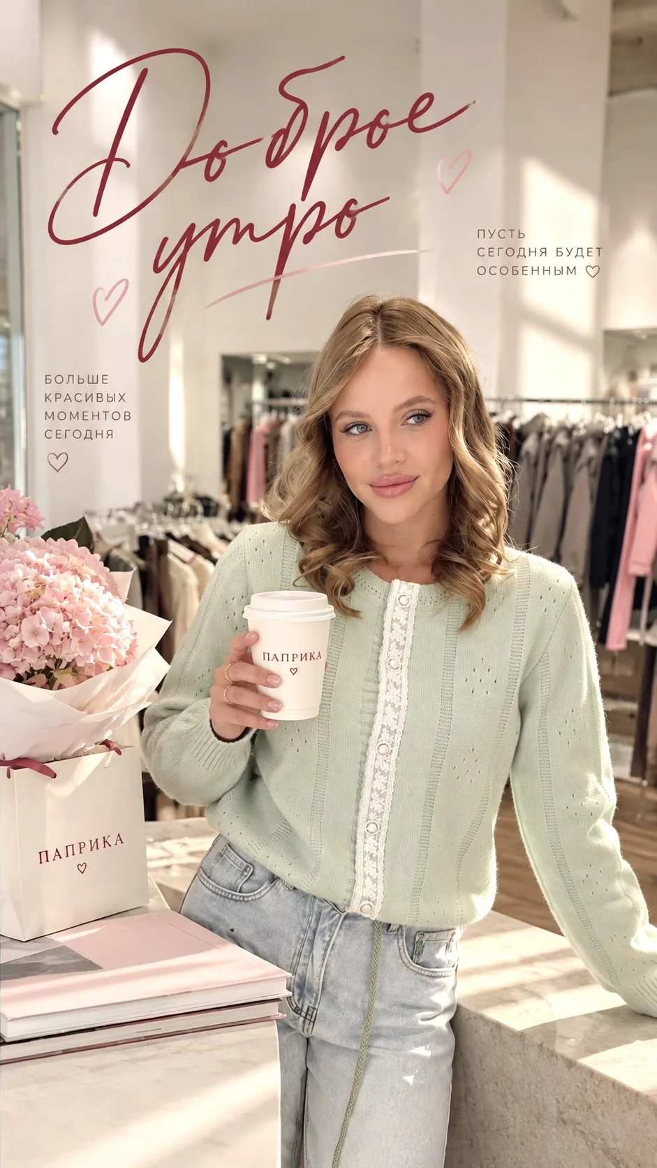 Доброе утро, наши красотки! ☕️💗
