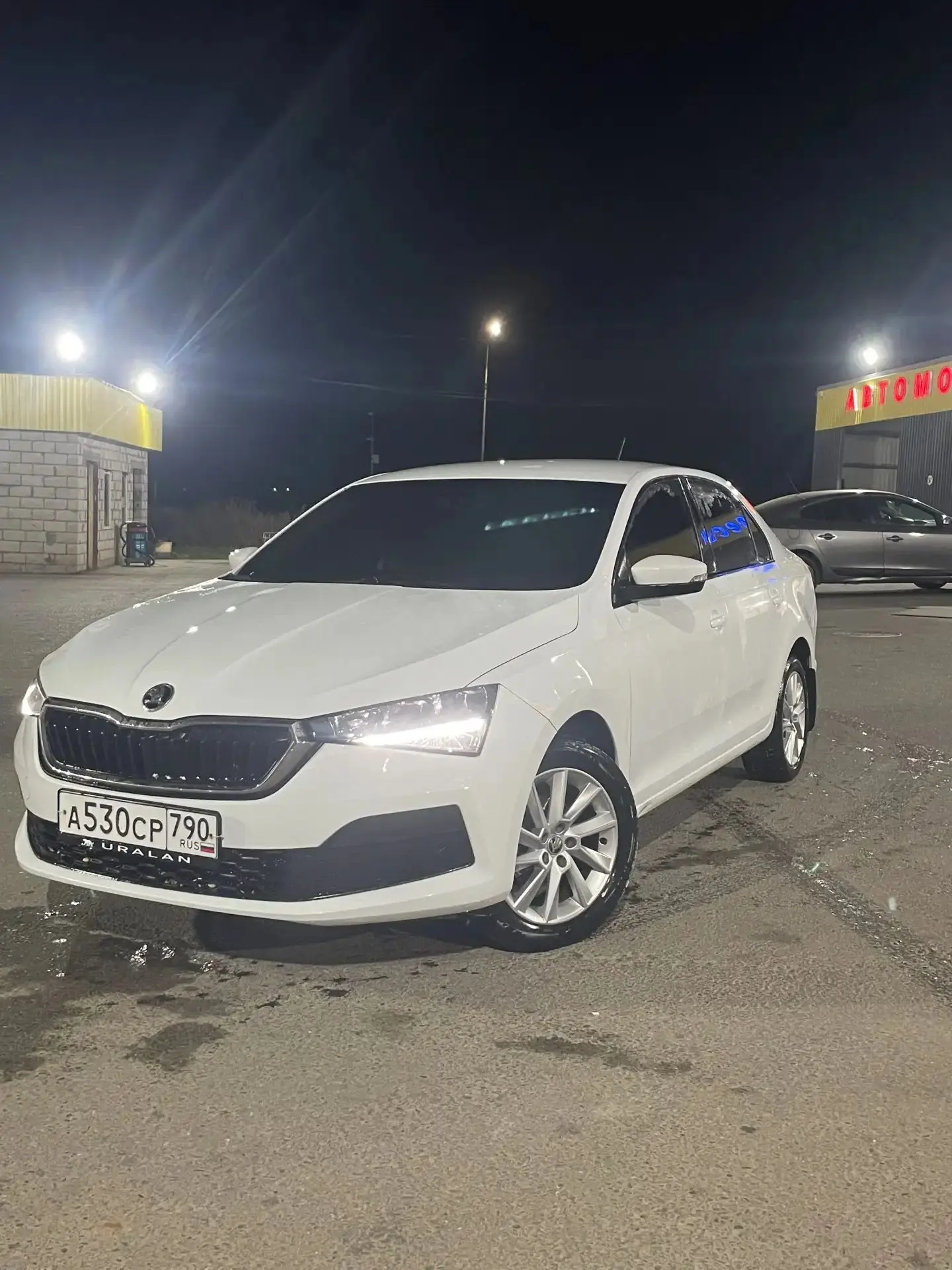 Skoda rapid 2020г 2хоза механика