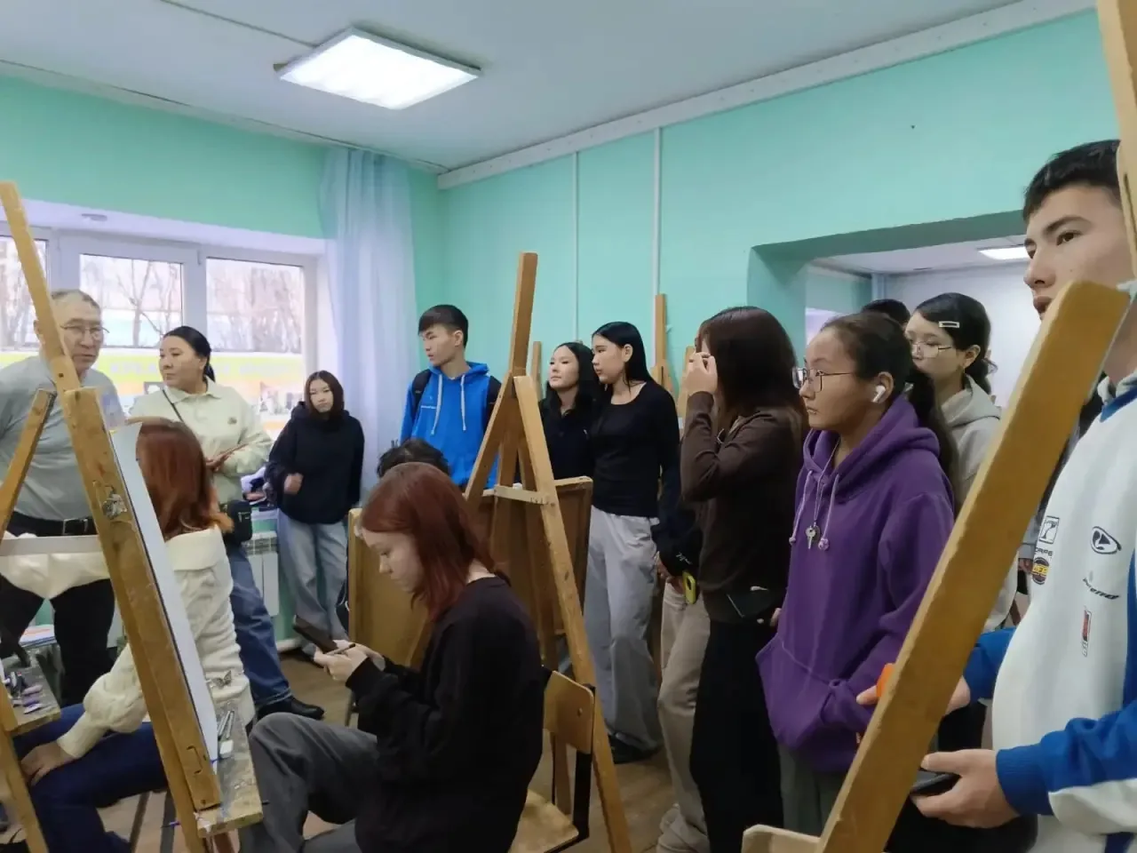 👩🏻🧑🏻Сегодня наш колледж с радушием принимал гостей — учащихся 10 класса Таттинской ...