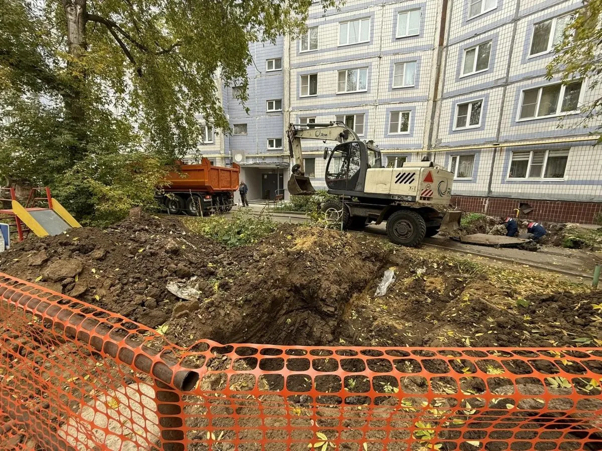 В Рязани из-за ремонта на улице Бирюзова отключили отопление в пяти домах