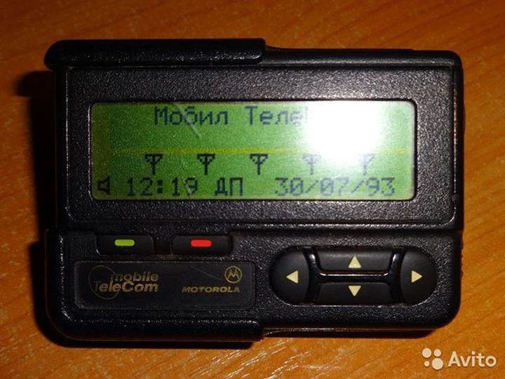 Легендарный пейджер. Motorola Advisor на поясе. Первая революция в общении до сотовой с...