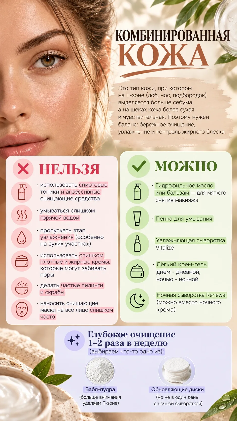 КОМБИНИРОВАННАЯ КОЖА