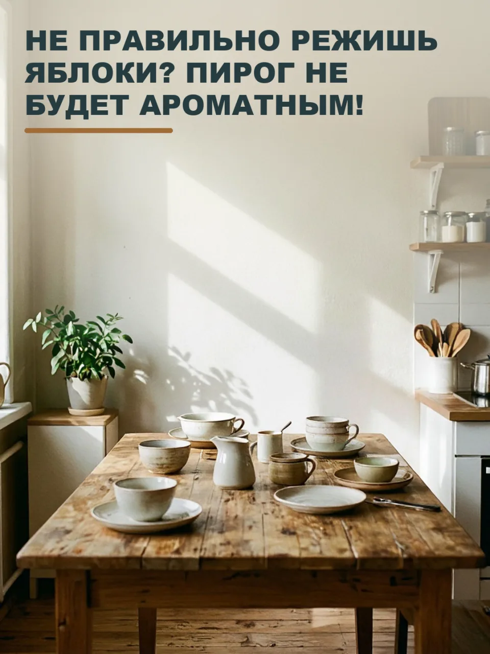 НЕ ПРАВИЛЬНО РЕЖИШЬ ЯБЛОКИ? ПИРОГ НЕ БУДЕТ АРОМАТНЫМ!
