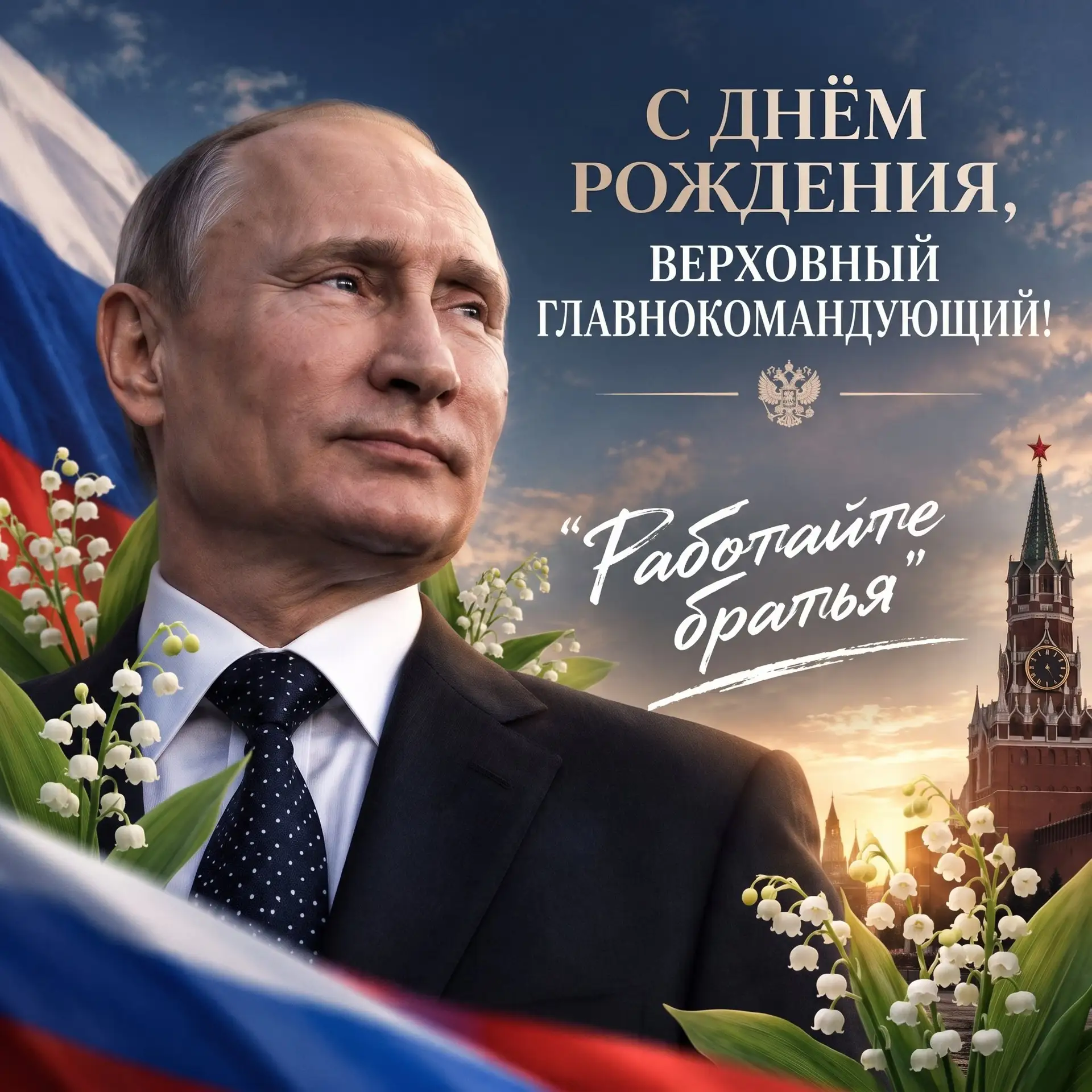 С днём рождения, Верховный Главнокомандующий!