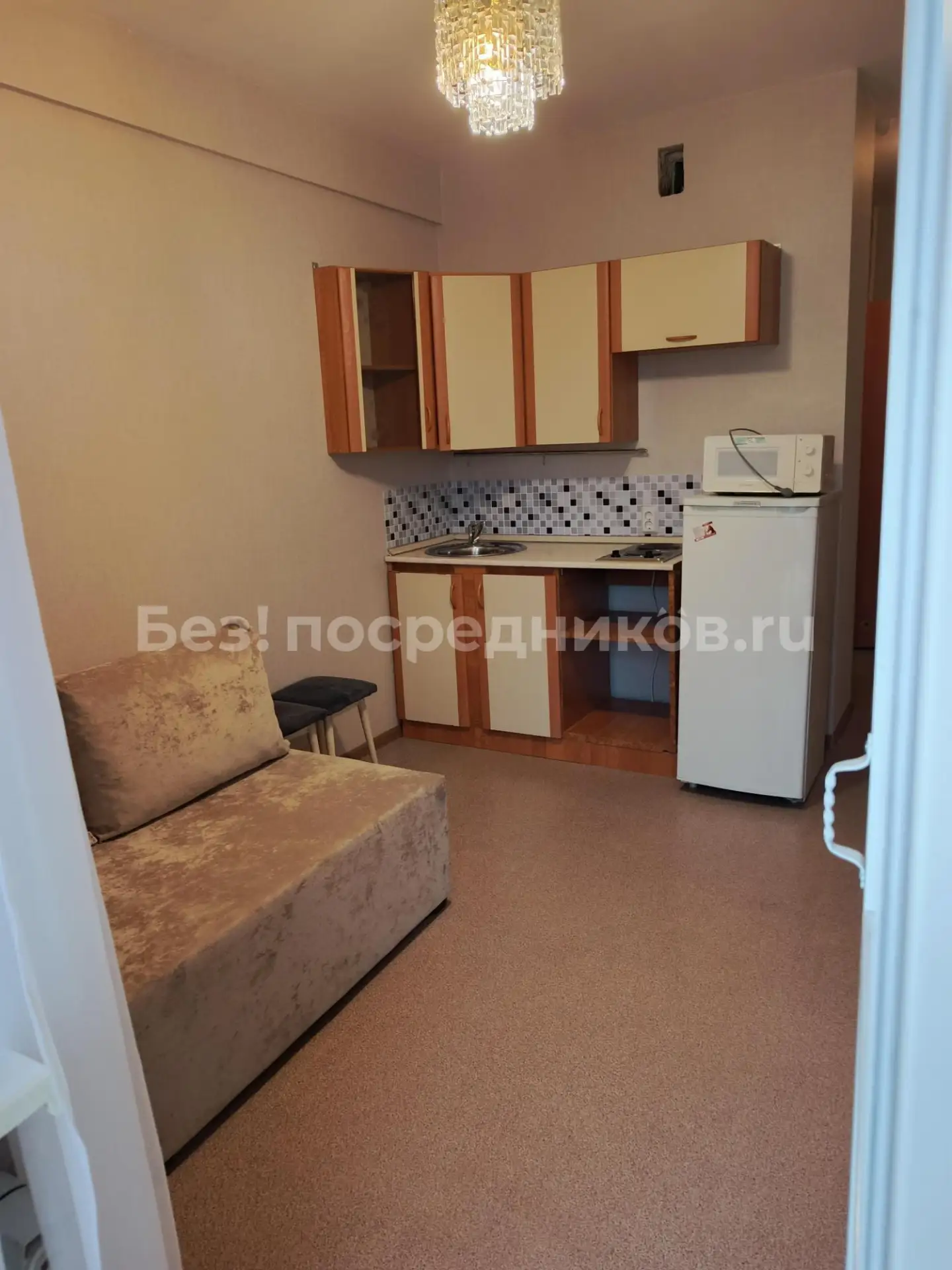 Сдам без посредников: студия, 19м²