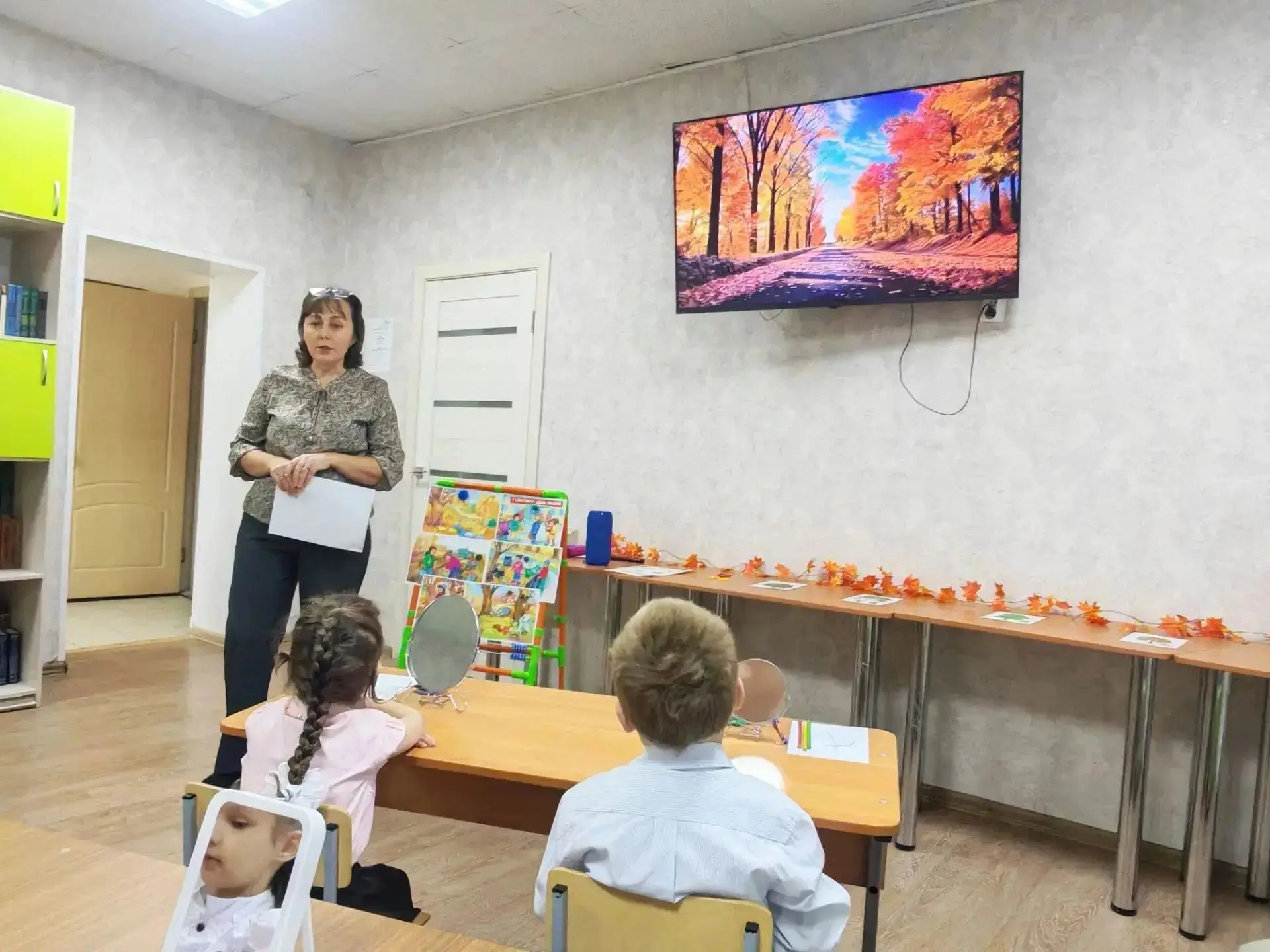 🍁 Чудесная пора: осеннее приключение на логопедическом занятии! 🍁