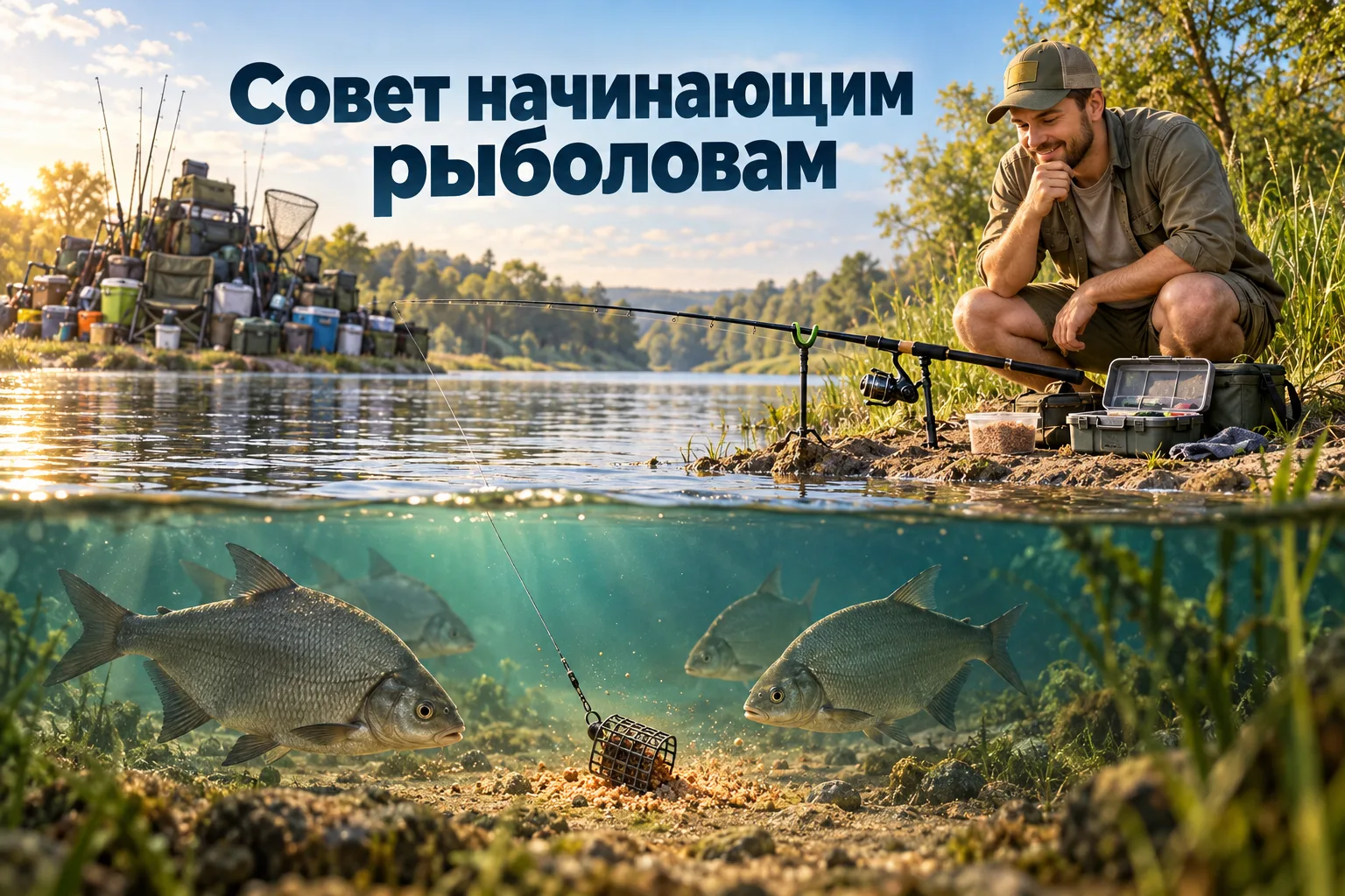 🎣 Совет начинающим рыболовам