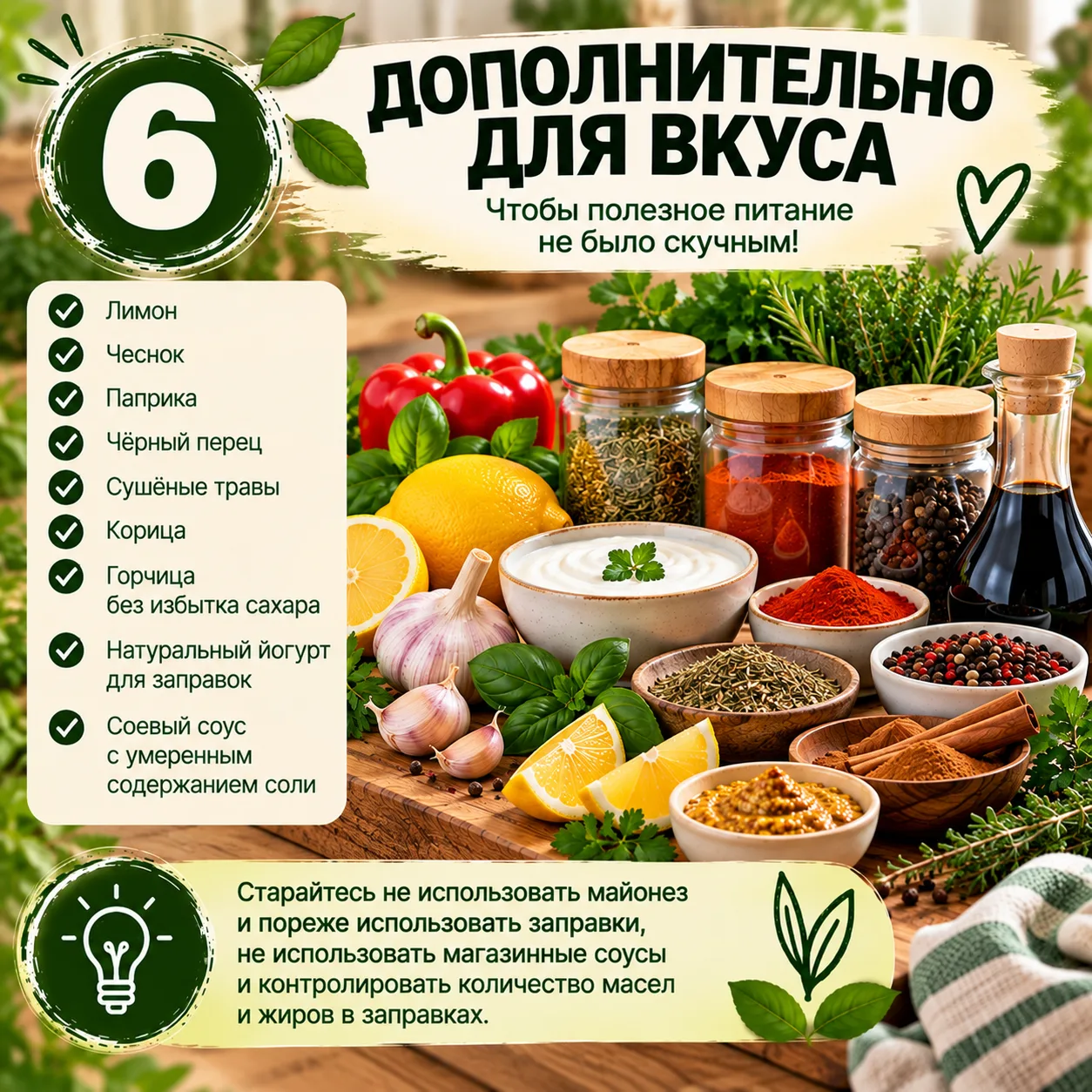 🌿 6. ДОПОЛНИТЕЛЬНО ДЛЯ ВКУСА