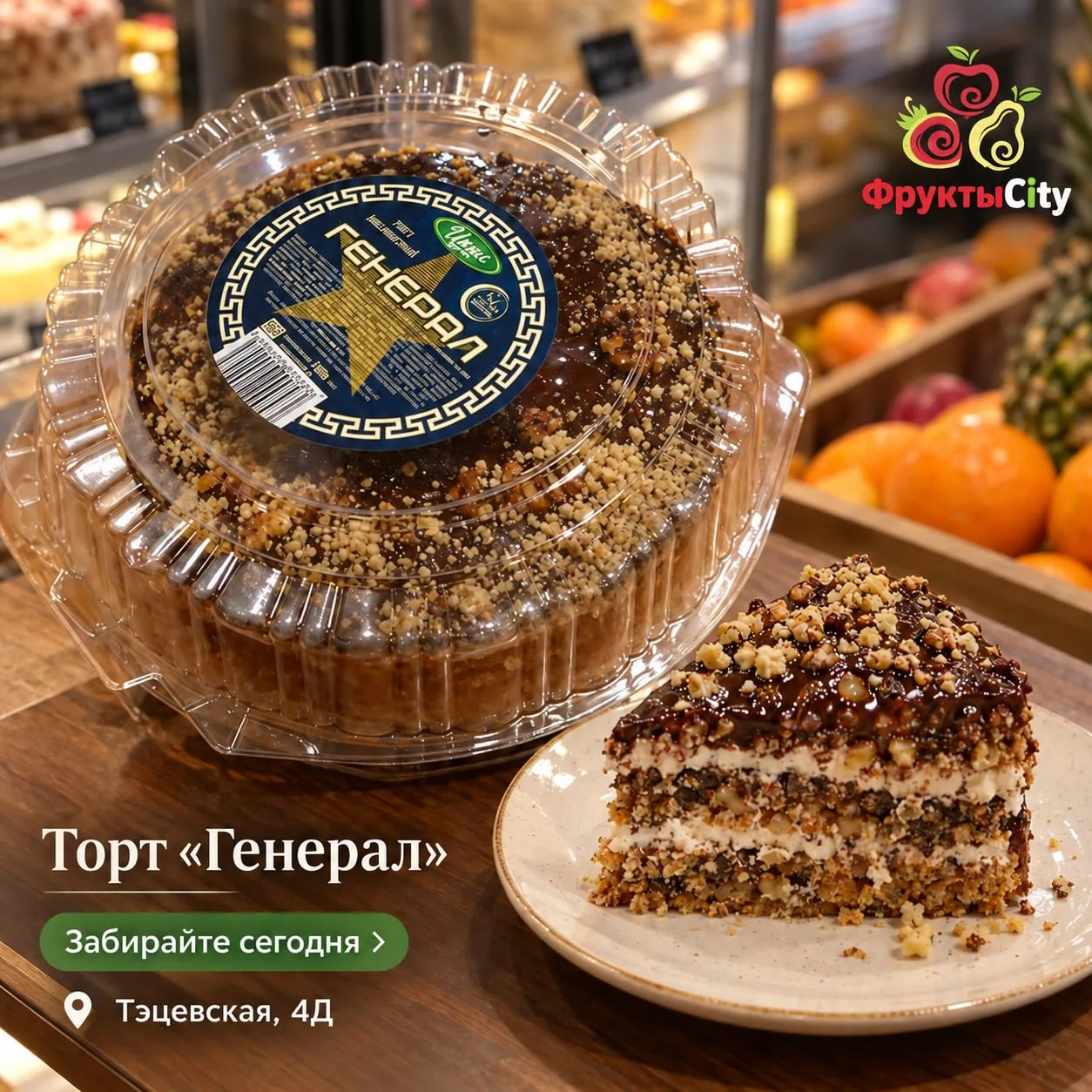 🎂🔥 ЗНАКОМЬТЕСЬ — ТОРТ «ГЕНЕРАЛ»!