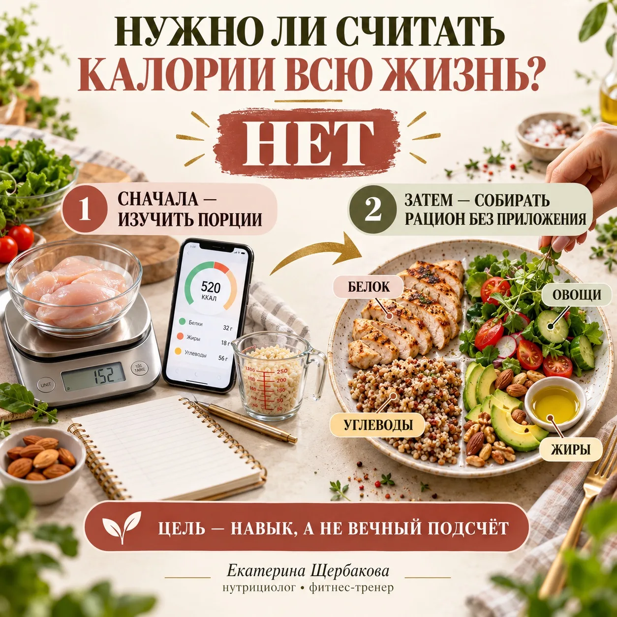 НУЖНО ЛИ СЧИТАТЬ КАЛОРИИ ВСЮ ЖИЗНЬ?