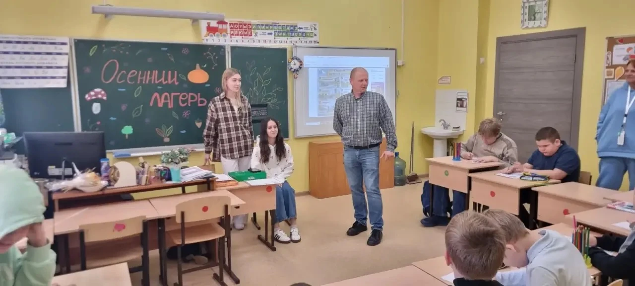 Сегодня посетил воспитанников детского оздоровительного лагеря дневного пребывания "Соз...