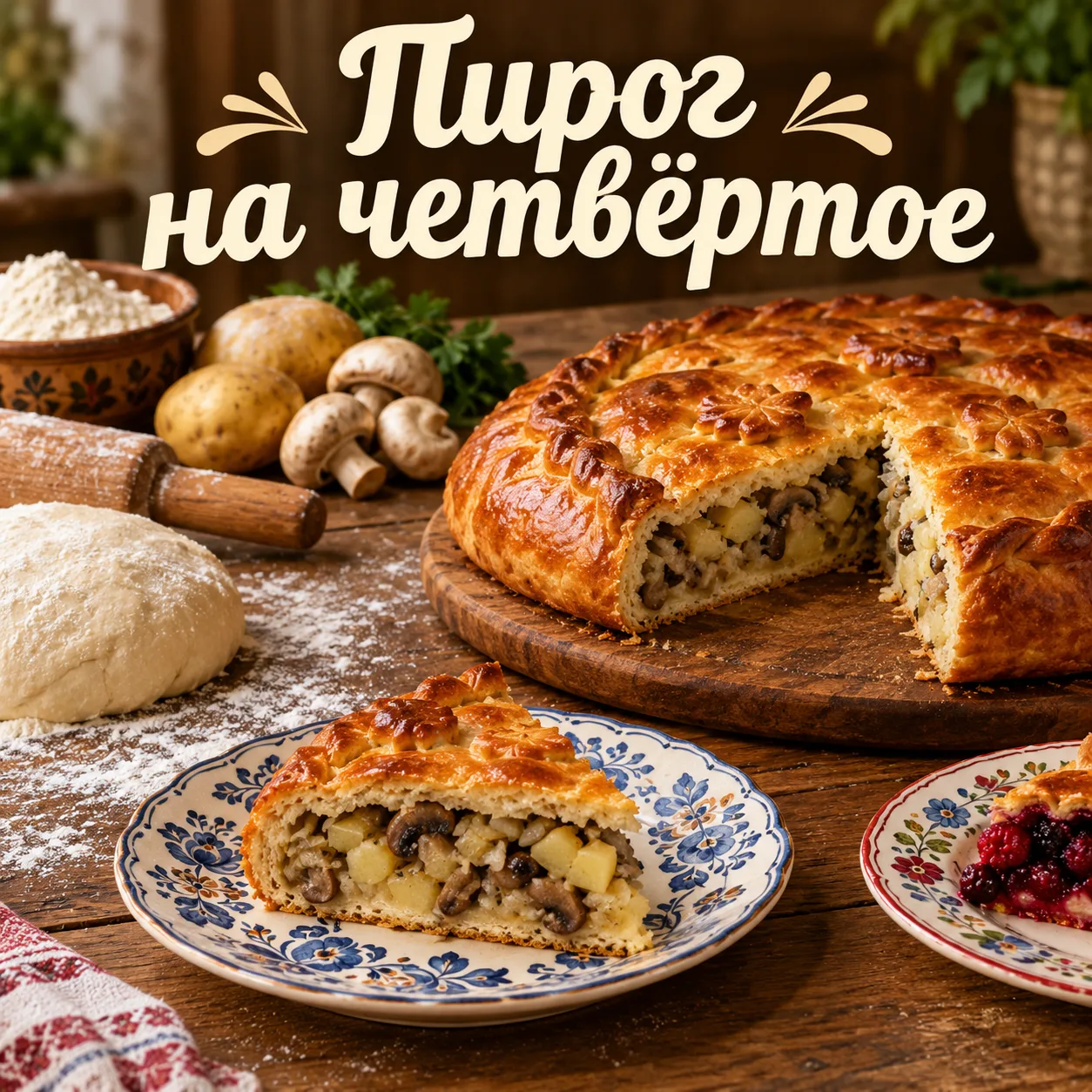 🥧 Пирог на четвёртое. Единство, которое можно попробовать
