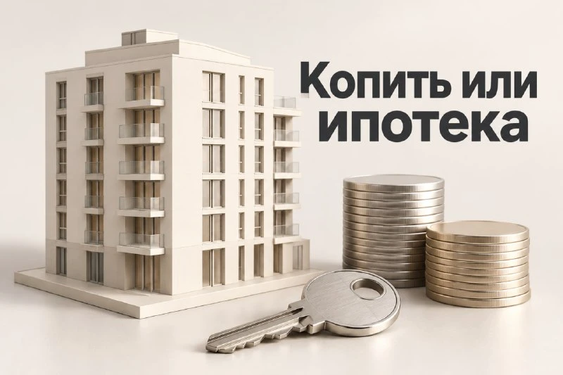 Если копить на квартиру, а не брать ипотеку, важно учитывать рост цен на жилье. Даже пр...