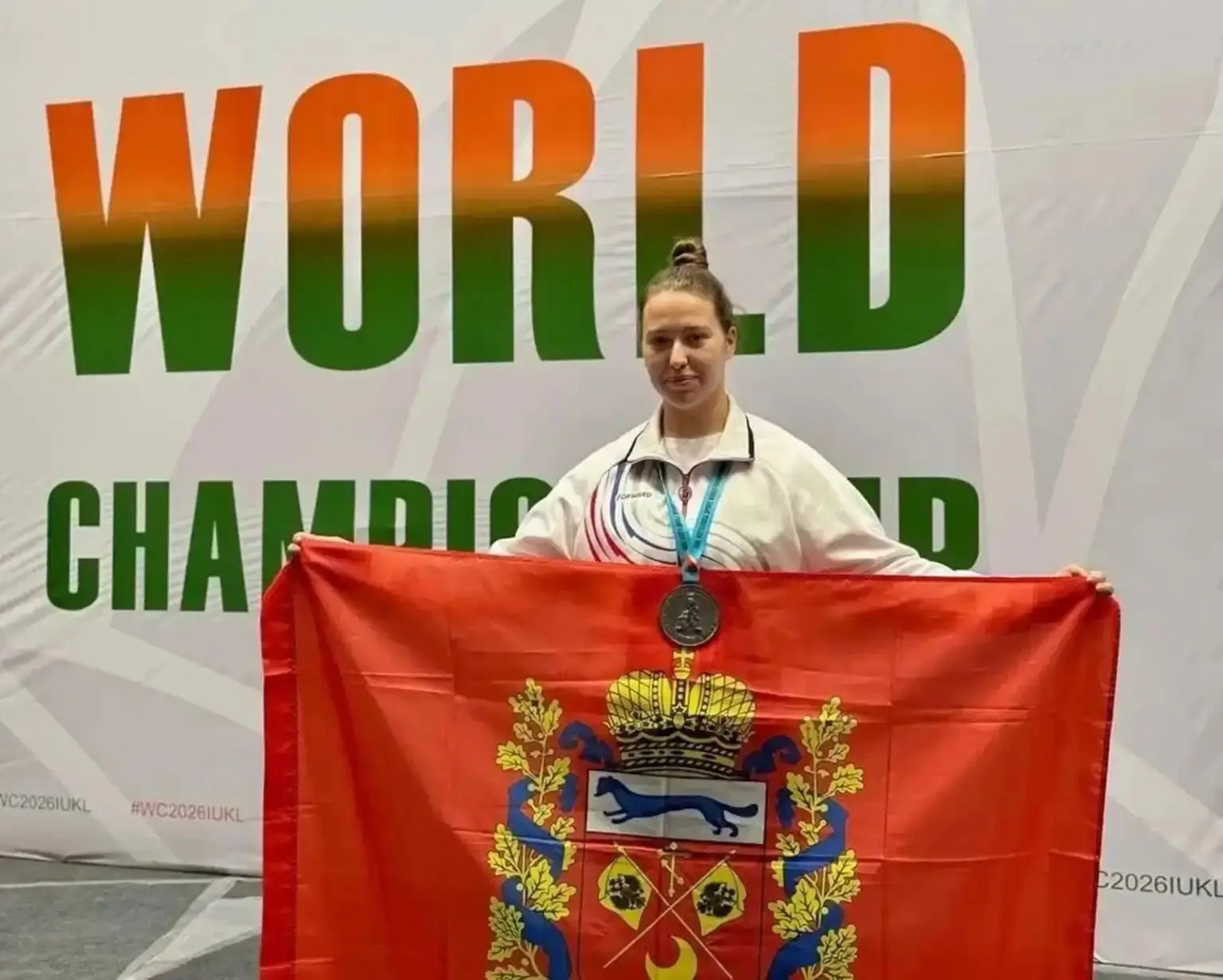 🥈Серебряная награда мирового уровня: Ксения Кузьмичёва — призёр чемпионата мира по гир...