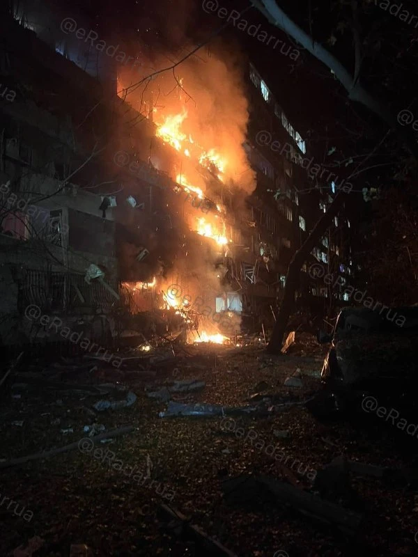 ‼️🇺🇦☠️ Ад в Киеве: нанесён удар баллистических ракет, украинцев никто не предупредил ...