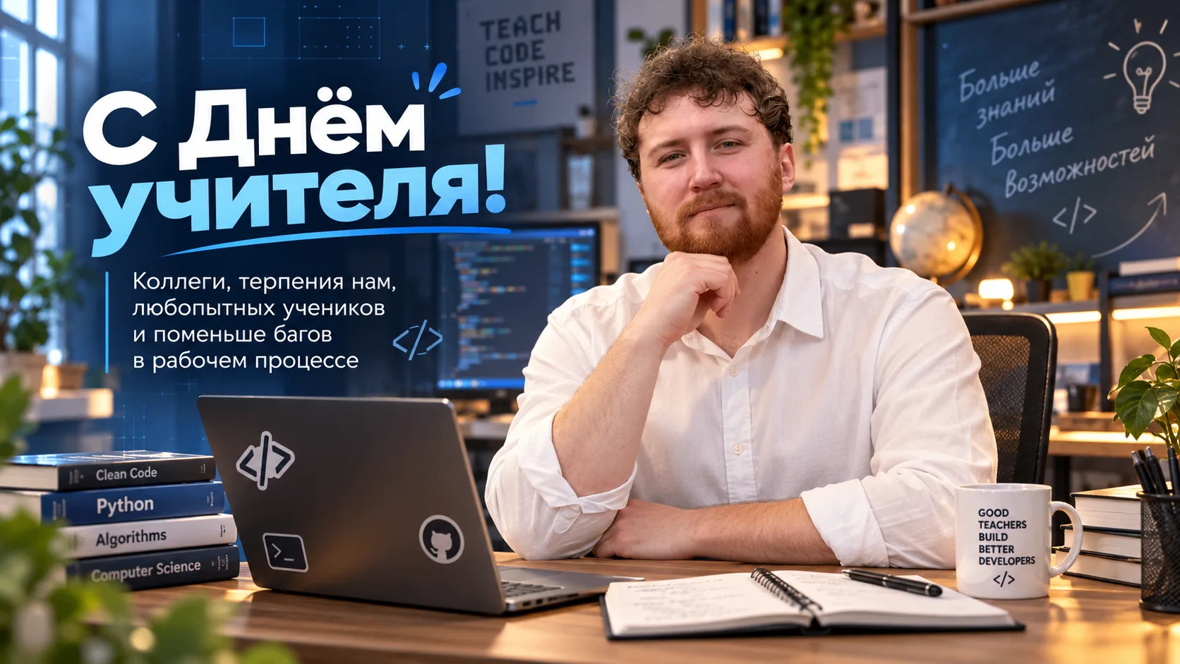 Сегодня День учителя!