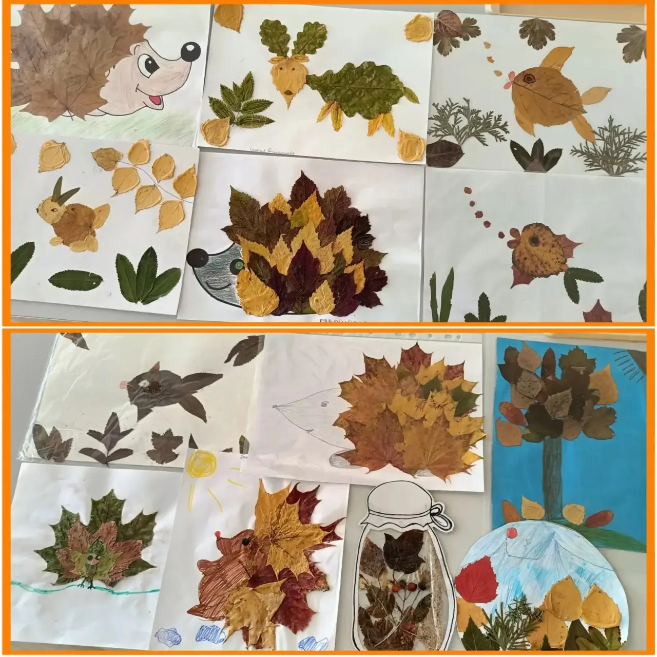 Прощание с осенними листьями.🍁🍂🍁