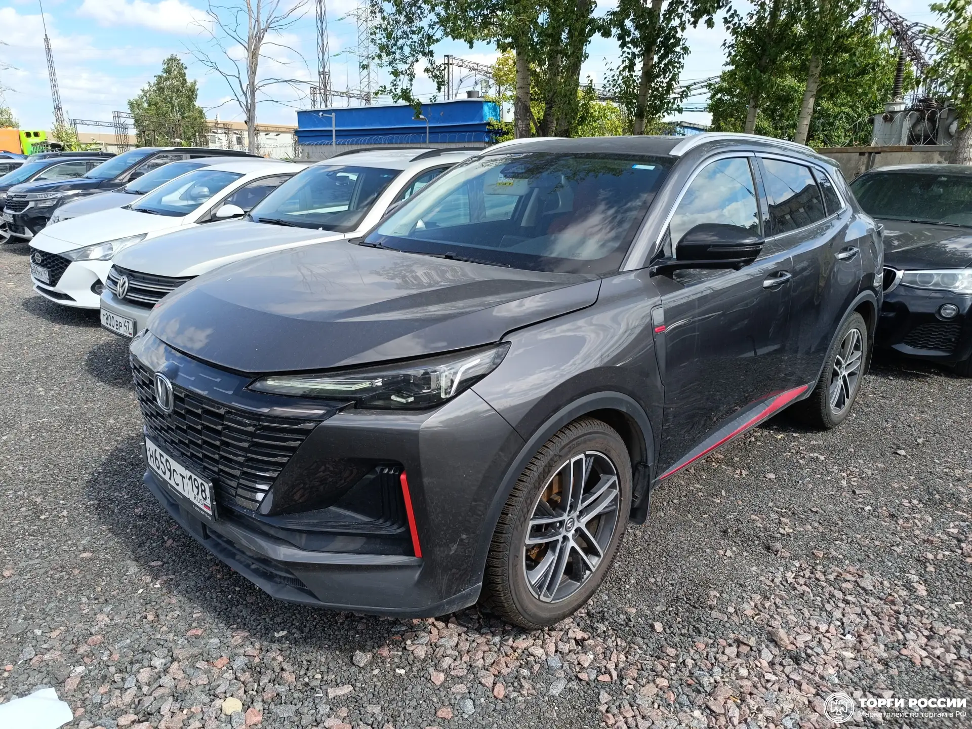 Транспортное средство. Модель: CHANGAN CS55plus. Тип КПП: АКПП. VIN LS4ASE2E6PA263233. ...