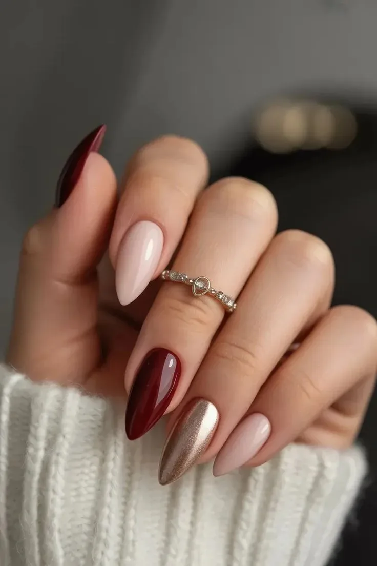 Осенняя палитра с ярким блеском 💅✨